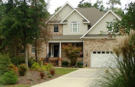 A beautiful home for sale in Brunswick County.