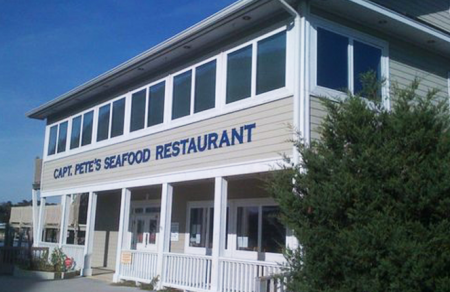 Captain Pete's Restaurant in Holden Beach North Carolina