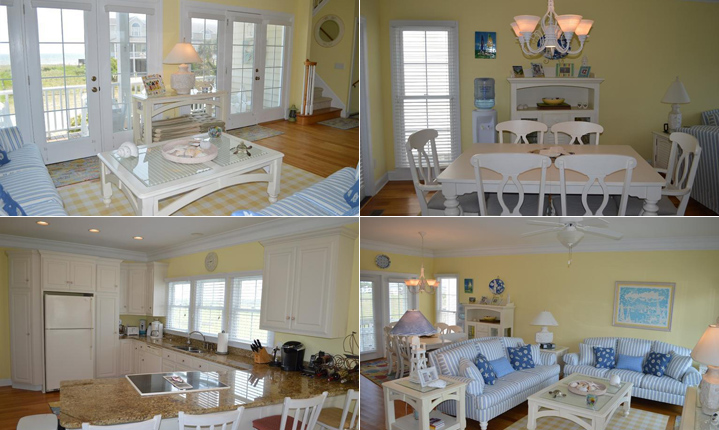 Four pictures of a lovely home for sale in Brunswick County