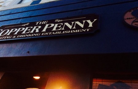 The front of the Copper Penny restaurant in Wilmington North Carolina