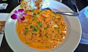 A delicious dish from Fish Bites Seafood restaurant in Wilmington North Carolina